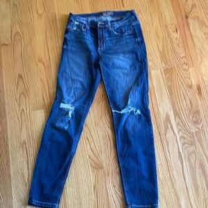 Harper Classic Blue Ripped Skinny Jeans